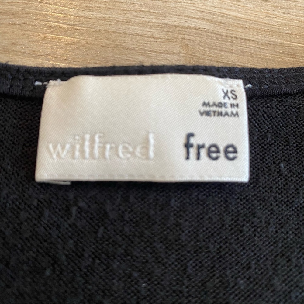Wilfred Free Long Sleeve Dress Size XS Casual Stretchy Soft - Picture 5 of 8